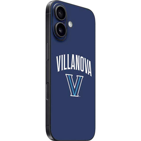 Villanova University Wildcats Black iPhone 16 Plus Skin